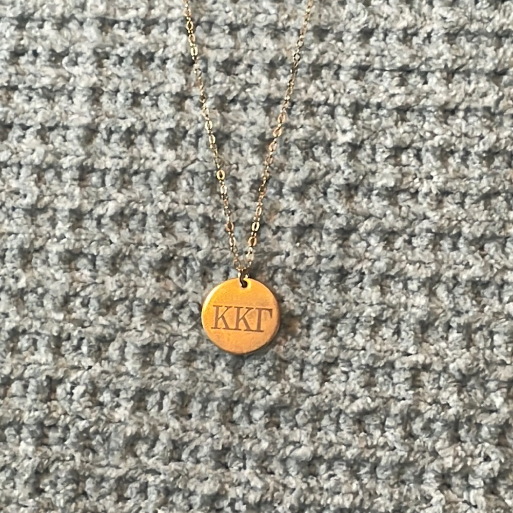 Kappa Kappa Gamma Gold necklace